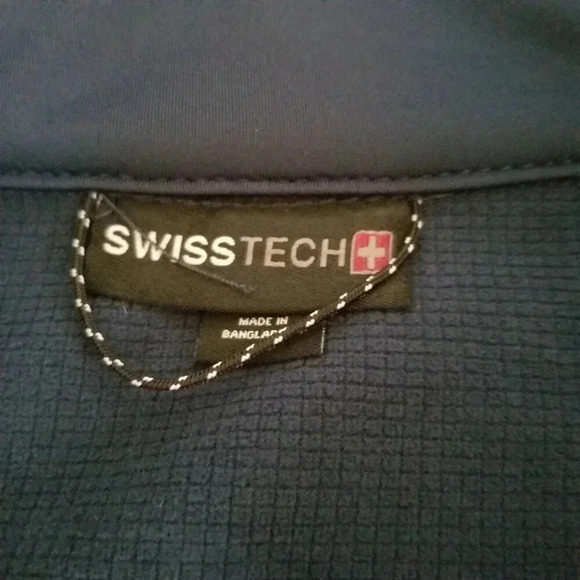 Swiss Tech Navy Blue Jacket + 2XL - Picture 5 of 9